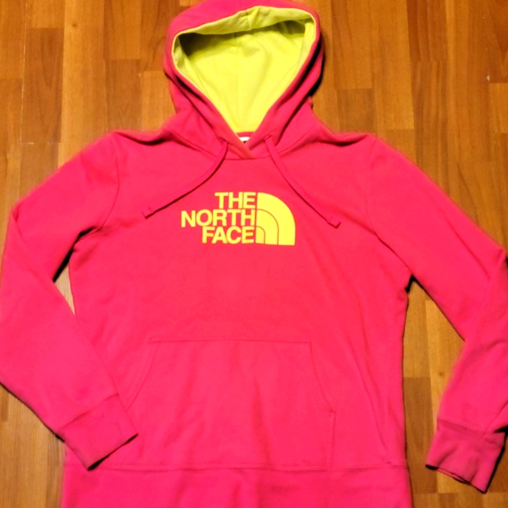 The North face hoodie, women's size large.